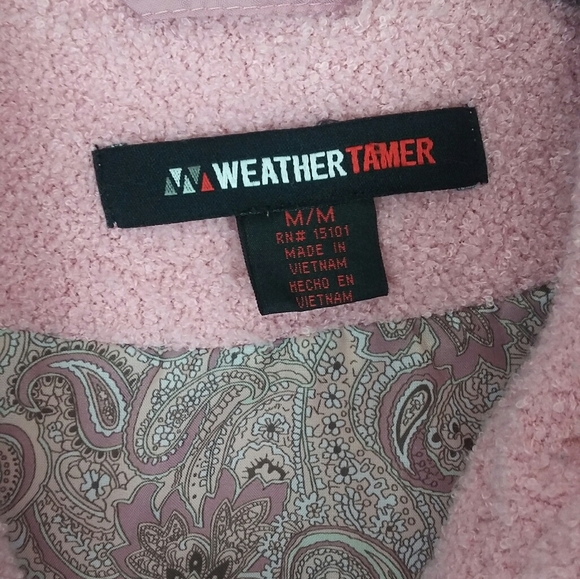 Weather Tamer Pink Teddy Bear Hooded Coat - Picture 3 of 8
